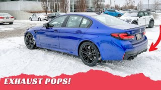 2023 BMW M5 COMPETITION EXHAUST COLD START/REVS/POPS!💥💥
