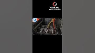 Robot hand ampule bottle picking feed tray packing cartoning machine customized line