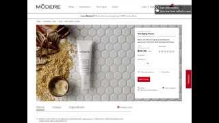 Modere Shopping Tutorial