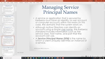 70-742 Lesson 4 Configuring Service Authentication and Account Policies