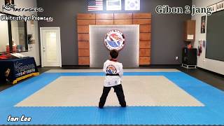 Basic Form 2  Gibon 2 jang (KT Taekwondo White steipe Poomsae)