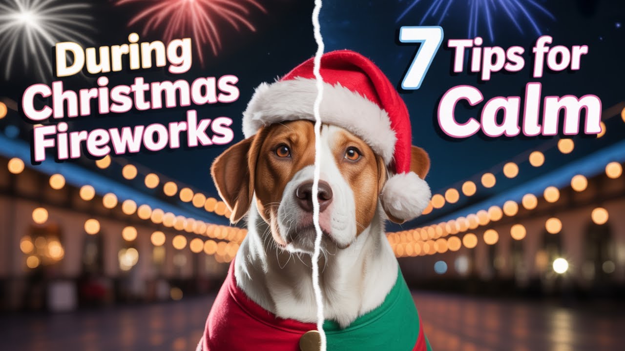Dog Anxiety 7 Tips During Christmas Fireworks | How to Keep Your Dog Calm