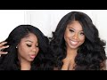 NEW KINKY EDGES WIG the MOST REALISTIC WIG|  GLUELESS APPLICATION PROCESS
