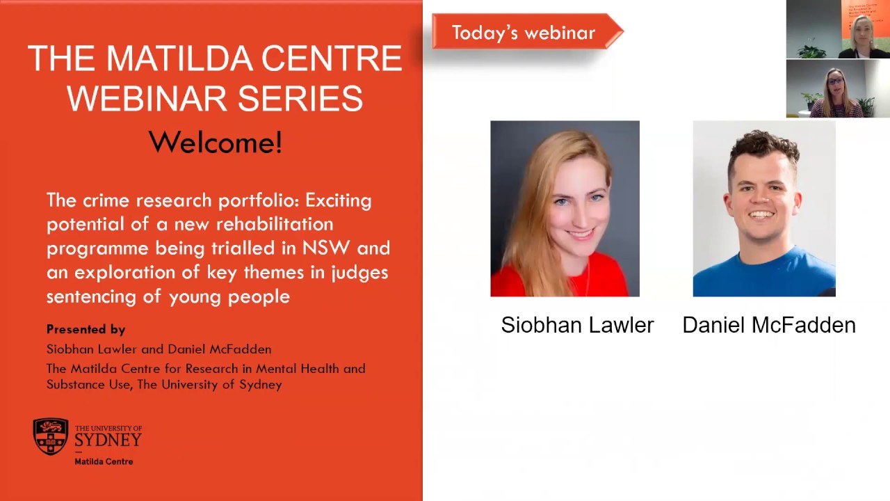 Insights from the crime research portfolio