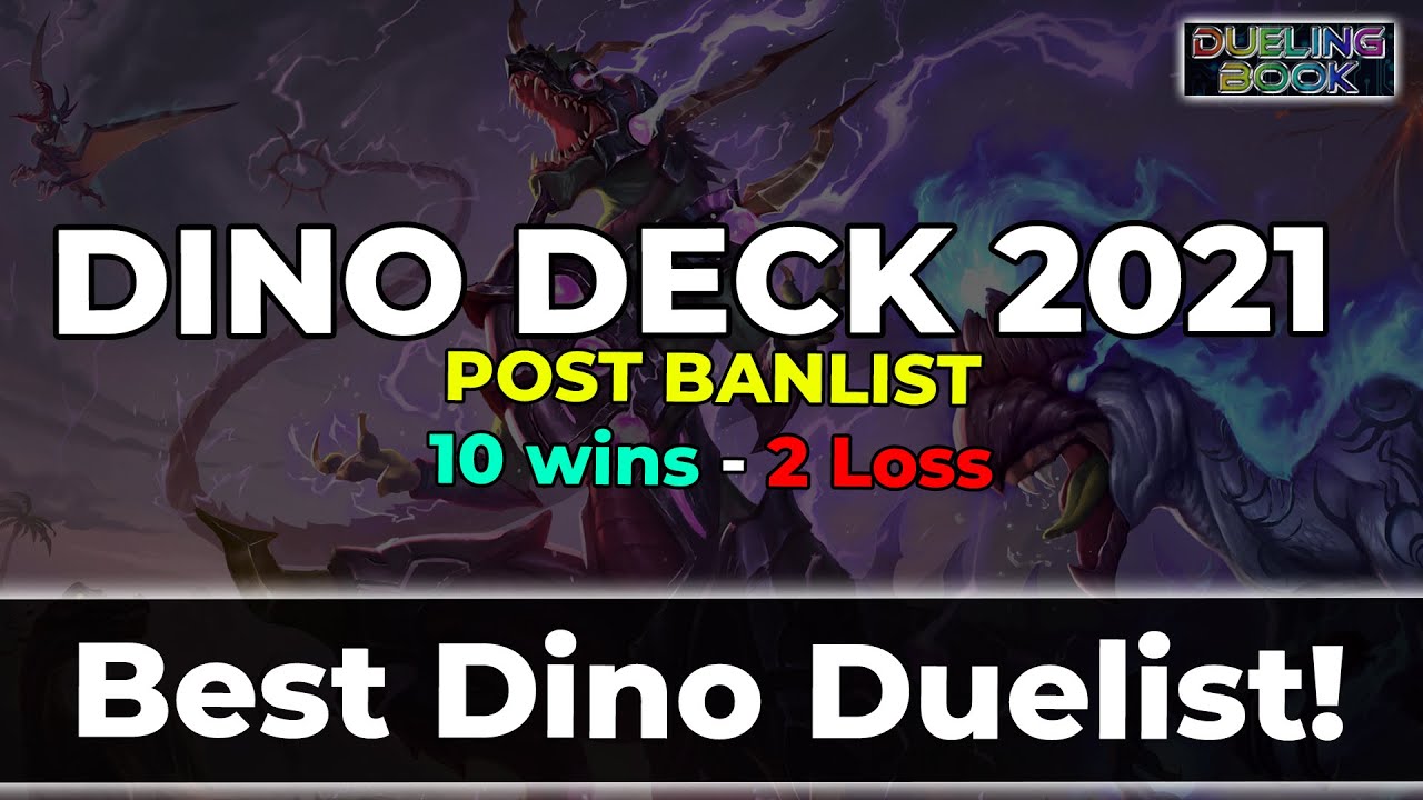 Dino Deck 2021 SCRAP Post Banlist 🔥 Dinosaurs NO DIED! Yugioh Top Decks