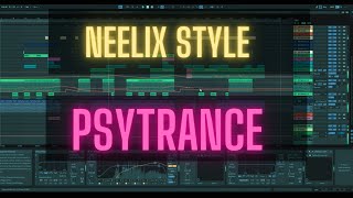 NEELIX STYLE | PSYTRANCE  Ableton Live 11 Template (.als project)