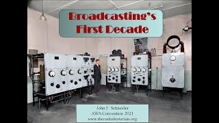 Radio Broadcastings First Decade - Pioneers, Wave Jumpers, and Radio Art Lessons