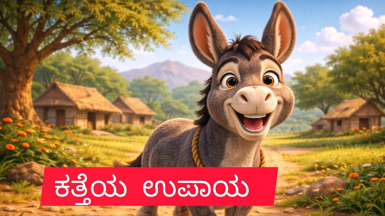 ಕತ್ತೆಯ ಉಪಾಯ||ಸೊಕ್ಕಿಗೆ ಬುದ್ಧಿವಂತಿಕೆಯ ಉತ್ತರ!