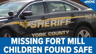 Kidnapped South Carolina children found safe, deputies say