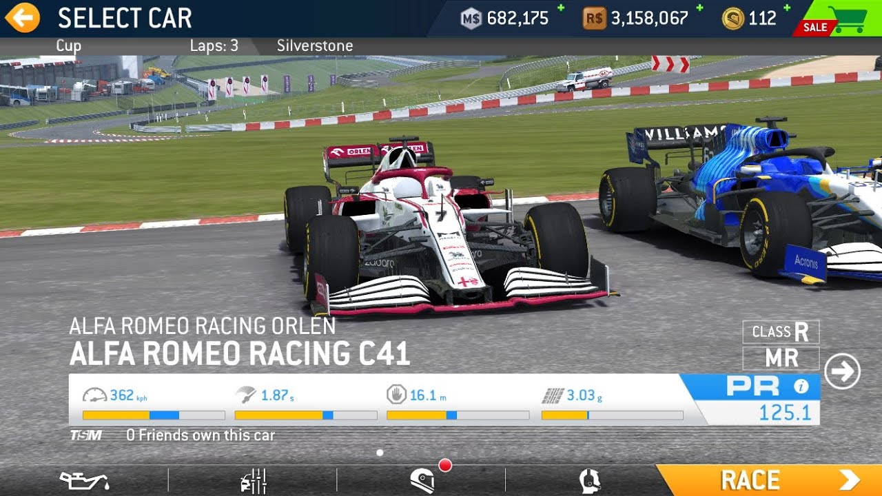[2021 Formula 1® Season] Real Racing 3 Alfa Romeo Racing C41
