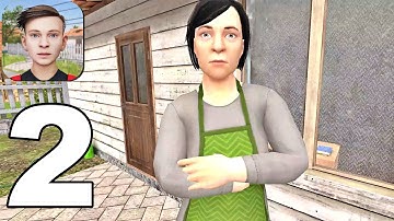 SCHOOLBOY RUNAWAY STEALTH - Gameplay Walkthrough Part 2 - Roof Escape Practice (Android, iOS)