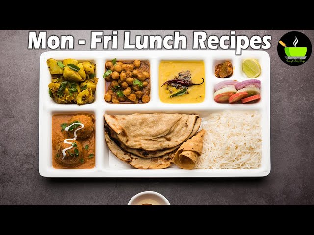 5 Quick & Easy Lunch Recipes | 5 Best Indian Lunch Recipes | Indian Vegetarian Recipes | Veg Recipes | She Cooks