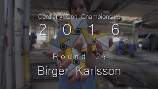 Cardistry-Con Championship 2016 - Round 2: Birger Karlsson (Uncut)