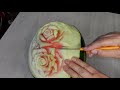 карвинг арбуз вырезание watermelon carving  3 часть