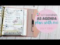 Erin Condren A5 Agenda Plan With Me | Adding pages to my agenda