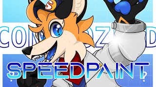 CONFOOZLED! - Speedpaint (Fursona)