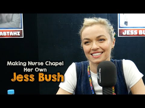Making Nurse Chapel Her Own : Jess Bush Beams In! - YouTube