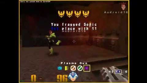 Quake 3 Arena: fighting custom bots