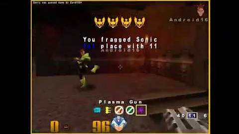 Quake 3 Arena: fighting custom bots