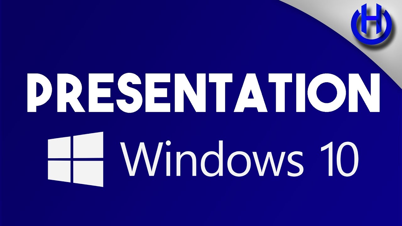 presentation windows 10