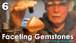 Faceting Gemstones 6 | Cutting the Pavilion of a Big Morganite