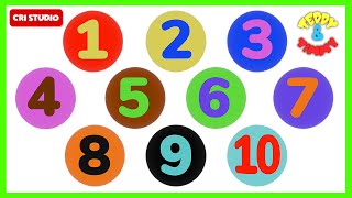 Learn Numbers From 1 To 10 | 123 Number Names | 1234 Numbers Song | 12345 Counting for Kids