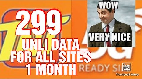 HOW TO REGISTER UNLI DATA 299 | Paano mag register sa unli data 299 for all sites | TNT