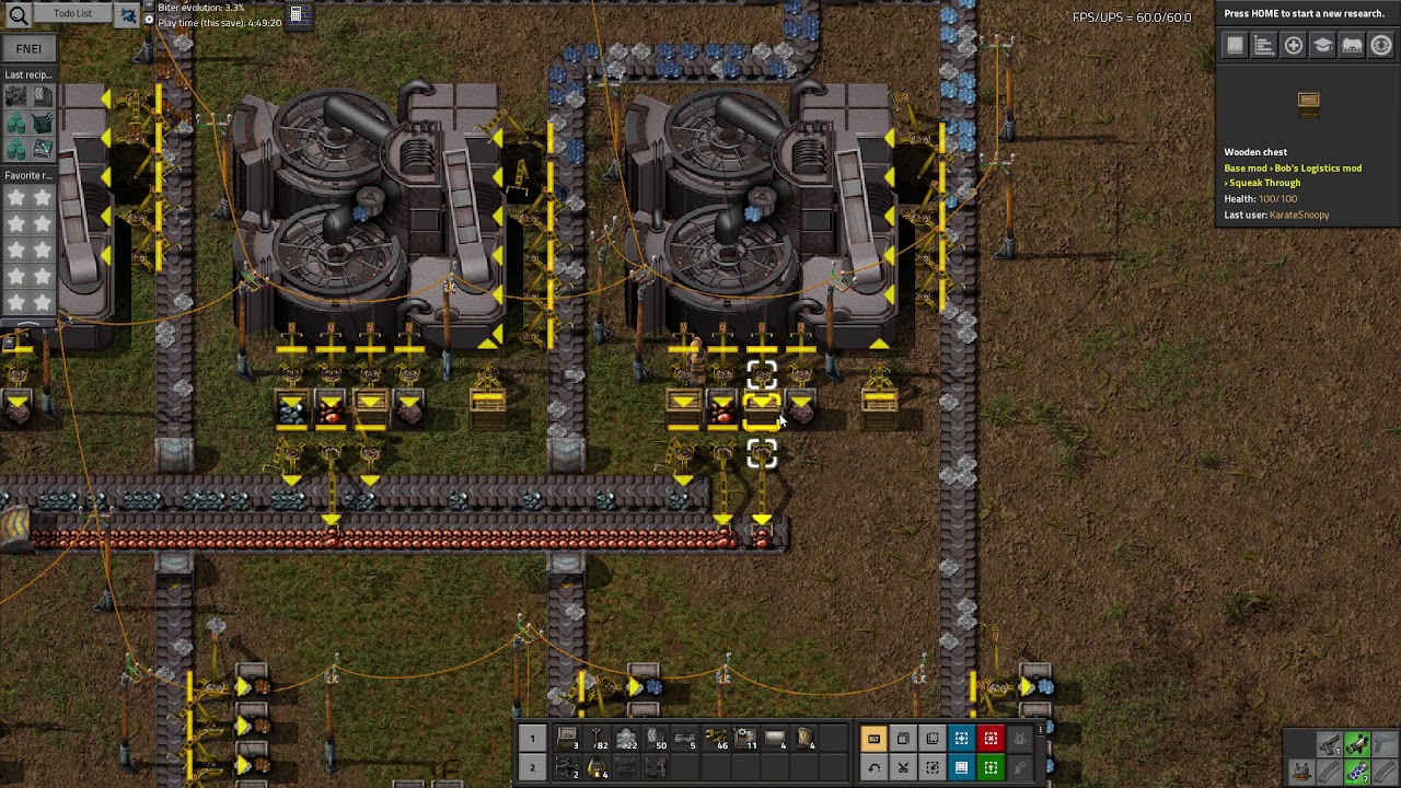 Factorio bob angel схемы