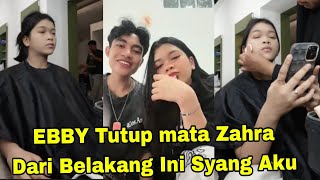 Ebby Closes Zahras Eyes From Behind Duhh Gemes Its Sure Thats Me