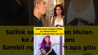 Bikin Salfok! Tatapan Mulan ke Dhani #trending #ahmaddhani #mulanjameela #viral #fyp