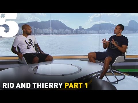 Thierry Henry: 'Weah, Ronaldo and Van Basten were my idols' | Rio & Thierry Part 1