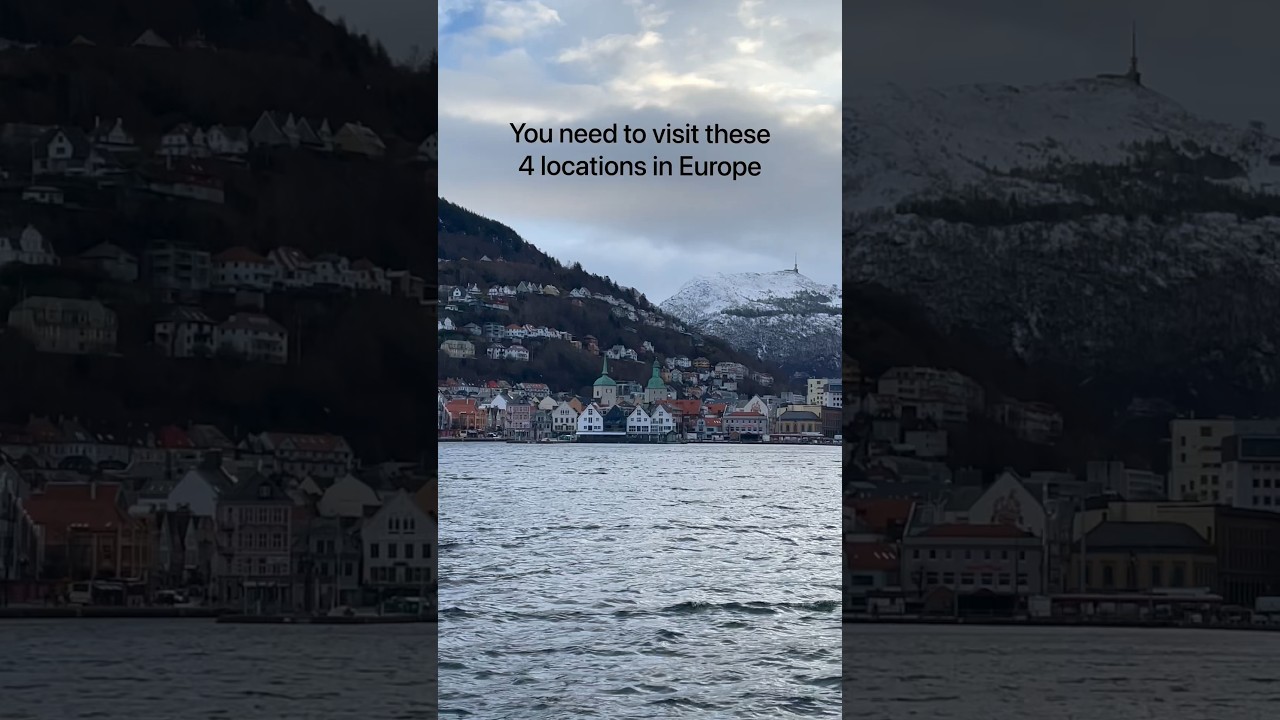 The best European travel destinations! You can’t miss these four