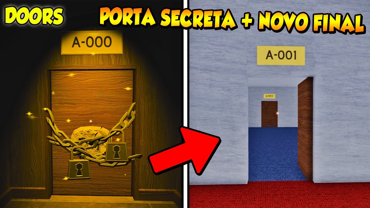 O SEGREDO DA PORTA -1 DOORS ROBLOX 