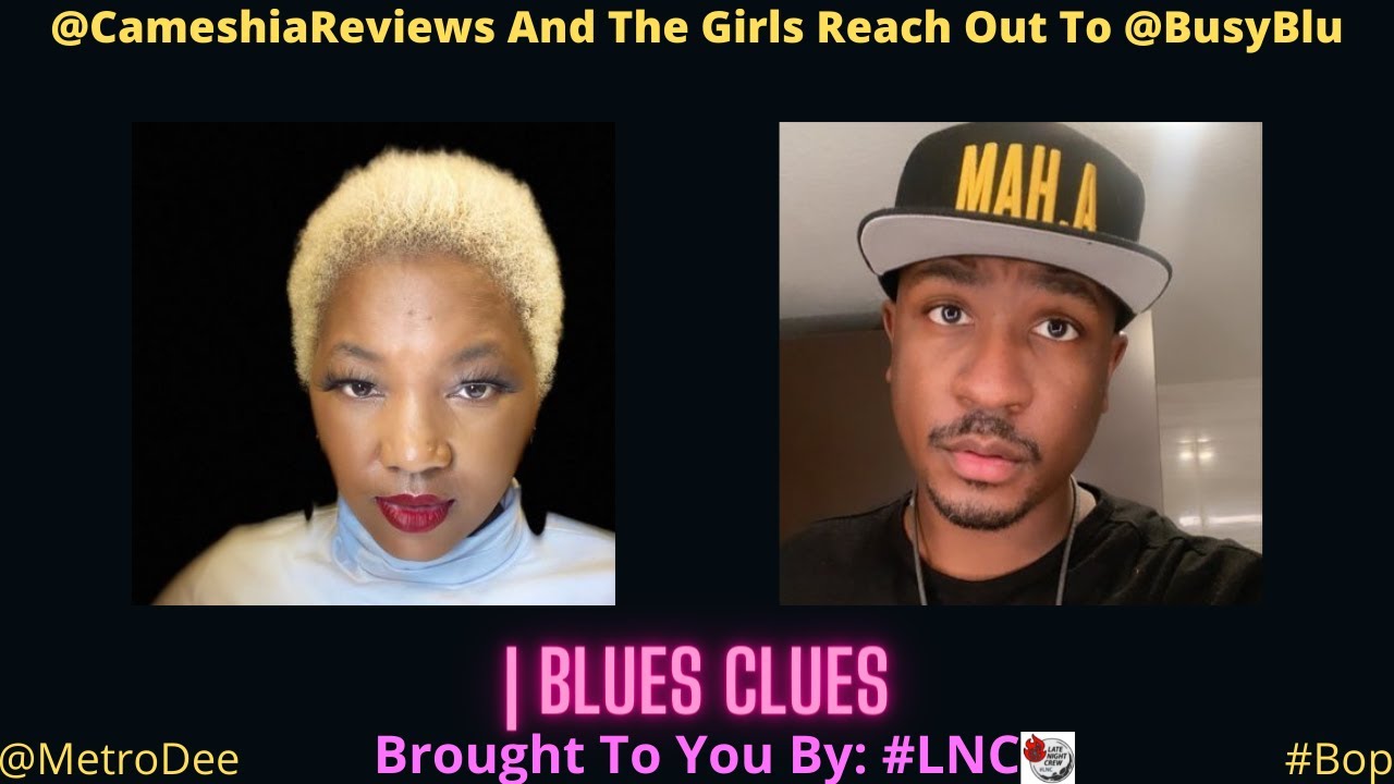@CameshiaReviews And The Girls Reach Out To @BusyBlu | Blues Clues