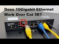 Can You Run 10Gbit Ethernet Over Cat5e mp3
