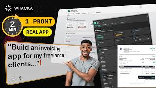 Whacka Built My Freelance Admin Workflow App in 2 Minutes #madewithwhacka #ai screenshot 1