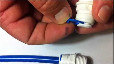 Leaking of RO System Lock Fitting