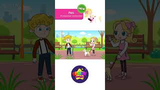 19. Pets - Comparison Expression  (English Dialogue) - Role-play conversation for Kids #shorts