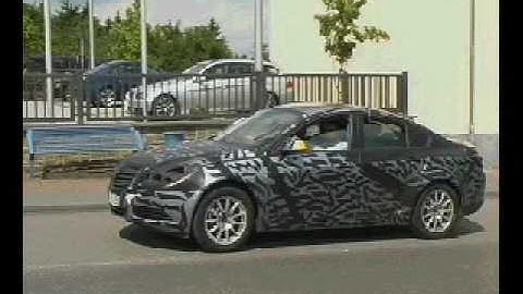 New Opel Vectra Spy Video