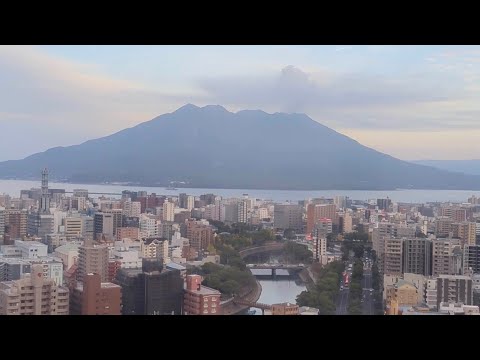 Active volcano in the city: Trip to Kagoshima