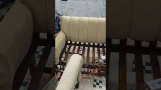 Old Sofa Transformation Repair Modified #pakistanifurniture #bedroomfurniture #jhelum #sofarepair