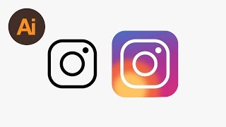 Learn How to Draw the 2016 Instagram Logo in Adobe Illustrator | Dansky