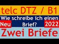 DTZ / B1 | Briefe schreiben | Live am 27.01.2022