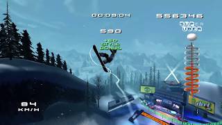 [4K60] SSX 3 XBOX ONE X (ALL PEAKS RACE - 25 MIN CHALLENGE)