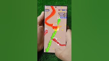 How to play mobile games on the phone? Snake Clash 🎮12 #gameplay #funny #magic #tutorial #shorts