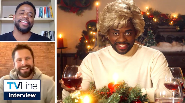 'Psych 3' Cast Talks '80s Music Video Parody | TVL...