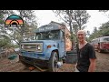 Tiny Cabin Built On A School Bus Chassis - The Real Wood Bus Skoolie