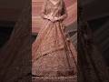 Royal Rose Gold Bridal Lehenga ✨ Stunning Wedding Look #Shorts#fashion #shortvideo #trending #viral