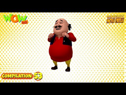 Motu Patlu - Non stop 3 episodes | 3D Animation for kids - #53