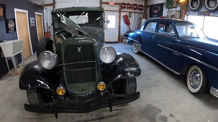 1934 Ford Truck   Classic Cars Sold   Cold Start Video